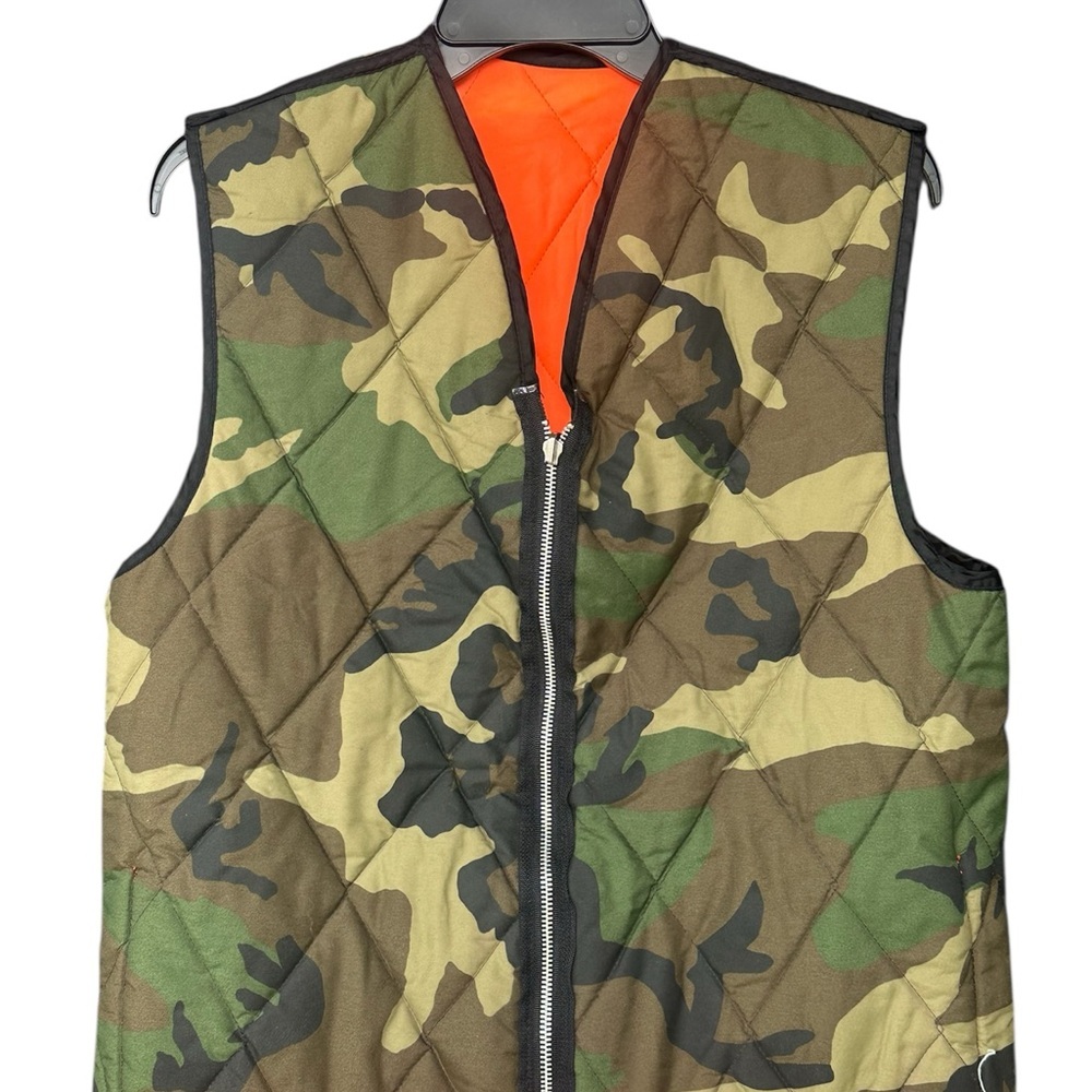 Men's Quilted Camouflage Vest
